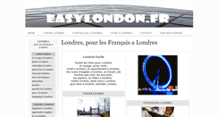 Desktop Screenshot of easylondon.fr